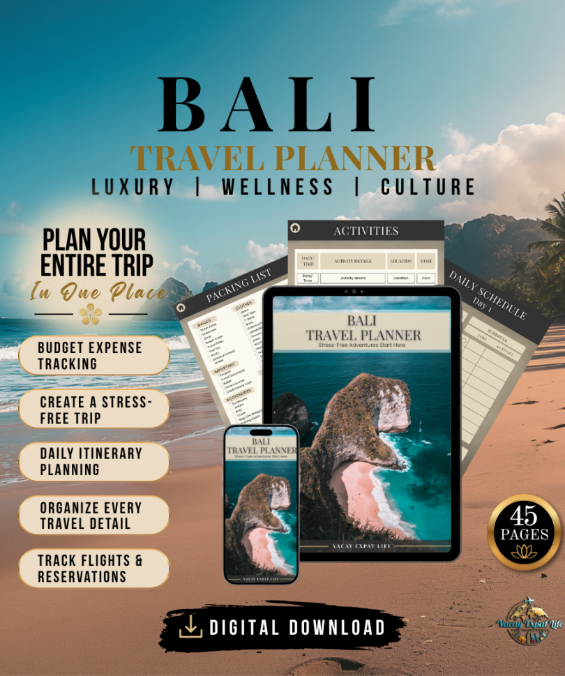 Bali Travel Planner